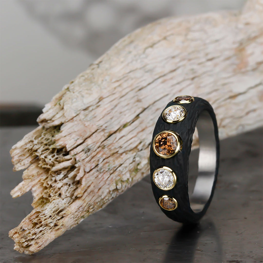Pebble Bold Tapered Ring