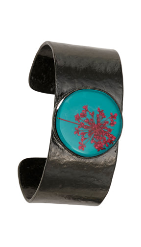 Hot Pink Queen Anne's Lace Cuff