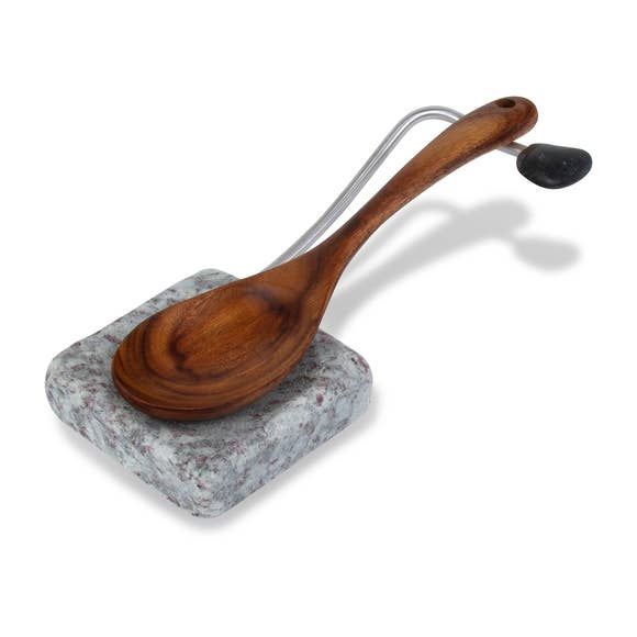 Granite Spoonrest with Spoon
