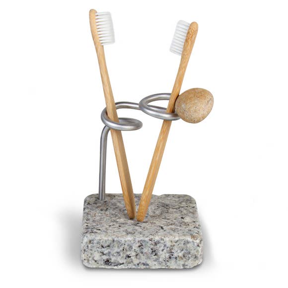 Granite Toothbrush Holder