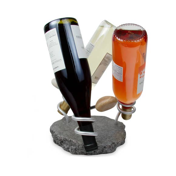 Bottoms Up Wine Bottle Holder