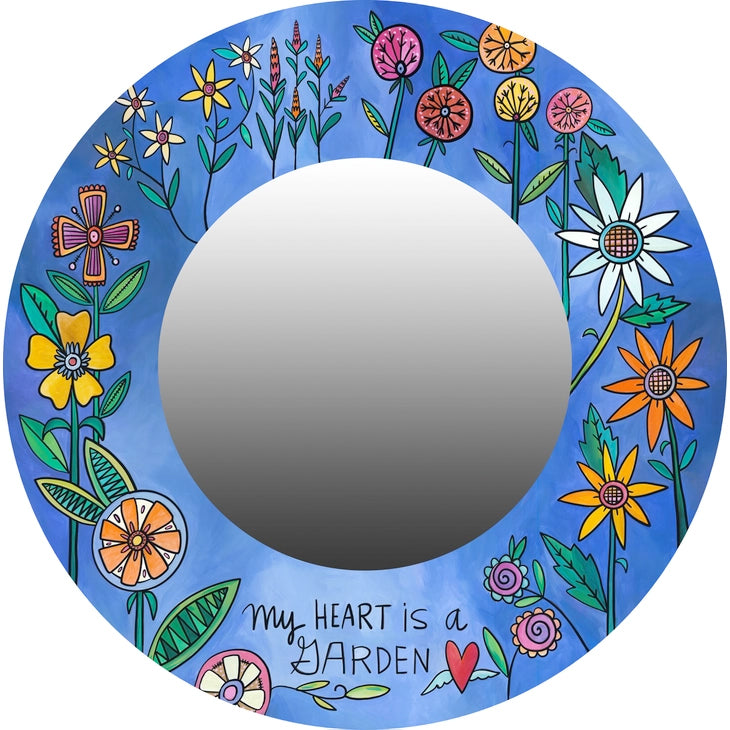 Wonderful World Circle Mirror