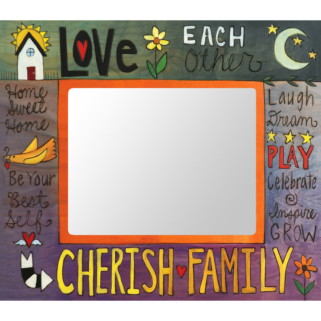 'What family means' Picture Frame