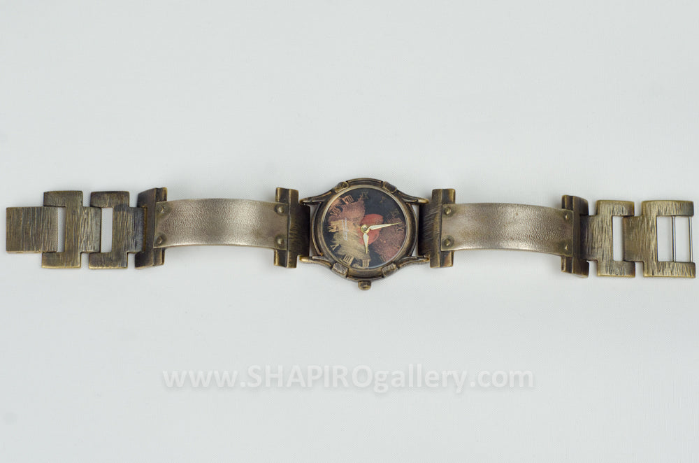 Small Minstrel on Silver Trim Band
