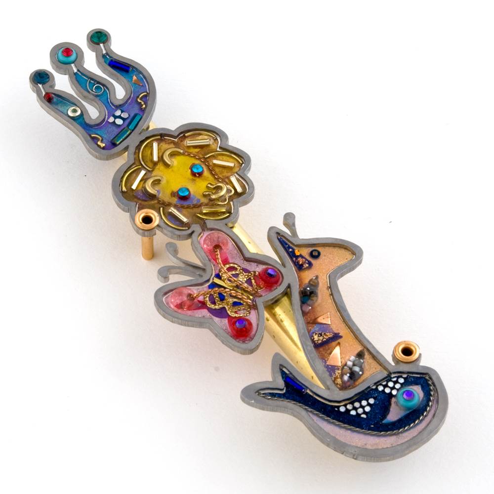 Animals of Noah's Ark Mezuzah